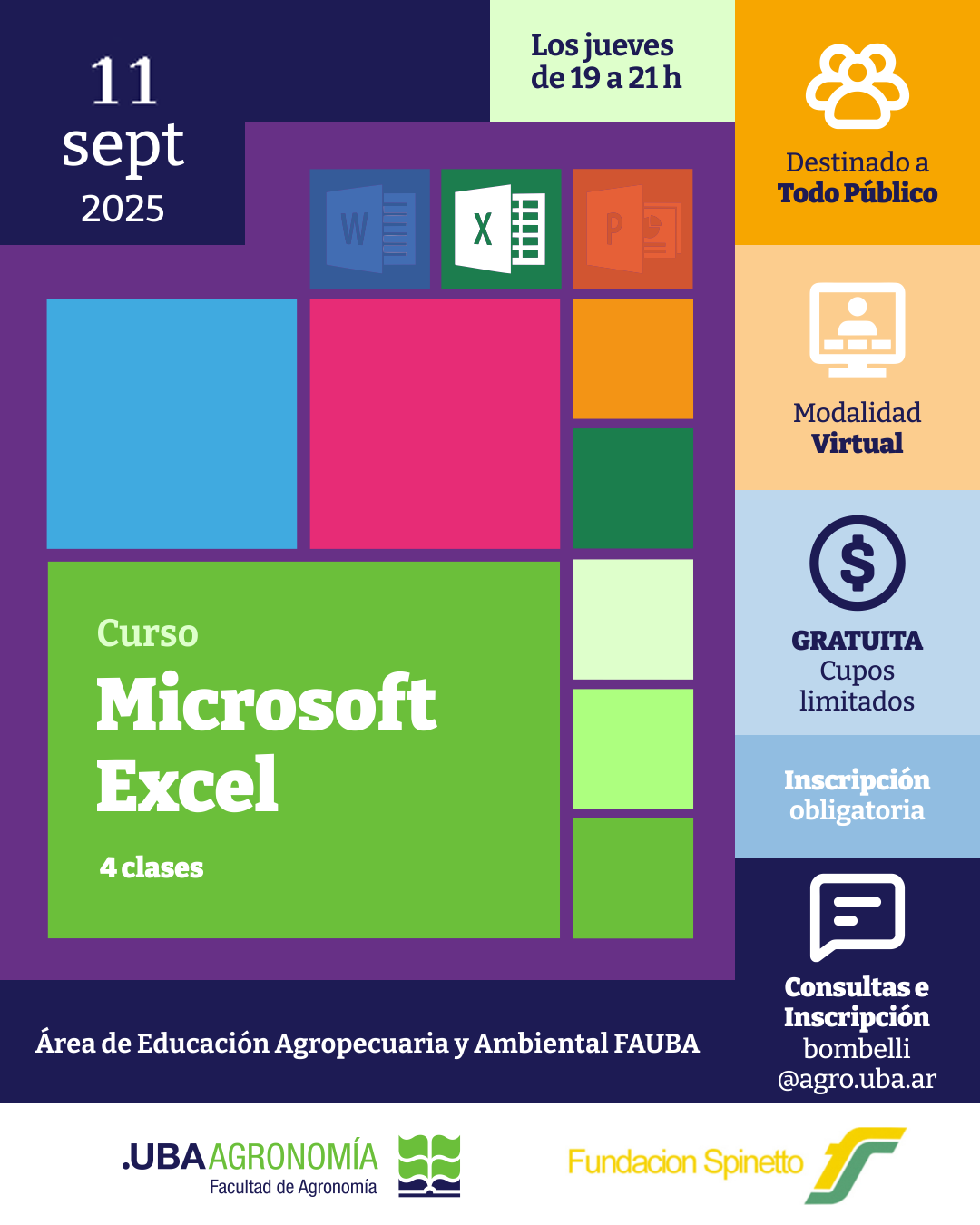 USO DE APLICACIONES 2: Microsoft Excel